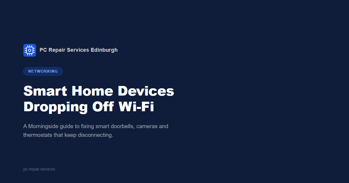 Smart Home Devices Dropping Off Wi-Fi: A Morningside Guide
